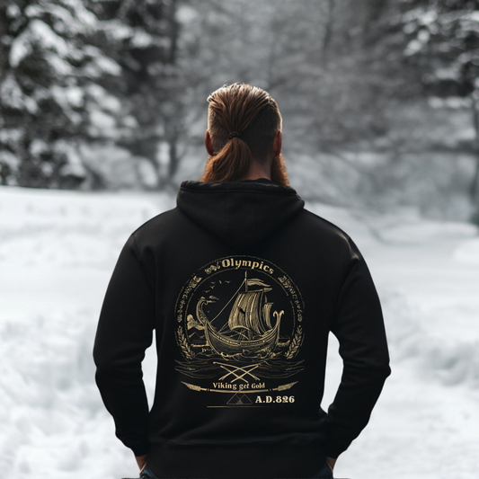 BLACK Sail Olympics II- Premium Hoodie